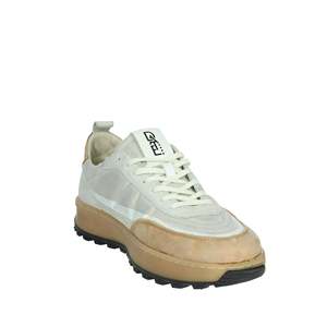 วันที่ รองเท้าผ้าใบผู้ชาย M411-K2-OD-GY รองเท้าหนังสีเบจทรงหนา - Product Image 5