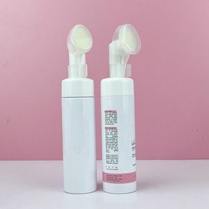 Popular 100ml 120ml 150ml 200ml Foam <b>Bottle</b> Facial Foam Brush Set <b>Bottles</b> Shower Gel Mousse Foaming <b>Pump</b> <b>Bottle</b> With Brush <b>Pump</b> - Product Image 6