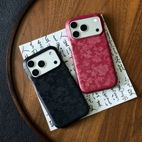 Nouvelle coque de téléphone créative de style chinois, tendance et élégante, protection intégrale compatible avec iPhone 18 Pro Max, série 17, 15 Pro, 14