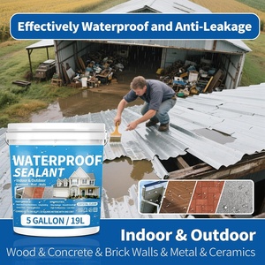 Liquid Waterproof Sealant Coating Eco-Friendly Durable Invisible Repairing Leak Agent for Roofs Indoor/Outdoor Use - Product Image 2