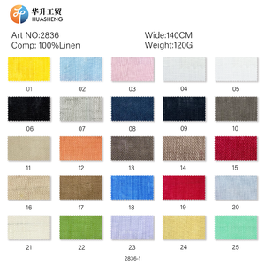 Tissu en <span class=keywords><strong>lin</strong></span> 100% respirant, certifié OCS GRS GOTS, Oeko-Tex 100, <span class=keywords><strong>lin</strong></span> européen naturel, écologique, tissé, 120 GSM, 54/55 pouces - Product Image 1