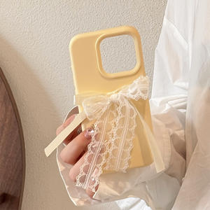 Pour <span class=keywords><strong>iPhone</strong></span> 15 16 Pro Max étui bricolage dentelle nœud papillon motif dame étui de téléphone pour <span class=keywords><strong>iPhone</strong></span> <span class=keywords><strong>11</strong></span> 12 13 Pro 14 Plus Max XR étui - Product Image 3