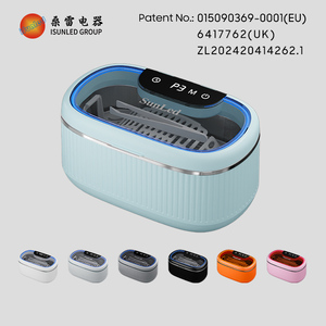Nettoyant à ultrasons portable pour instruments dentaires, vente en gros d'usine, avec 3 niveaux de puissance et 5 réglages de minuterie - Product Image 6