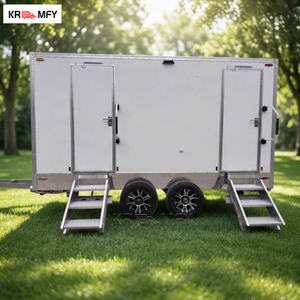 Remolque de Baño Portátil de Acero de Última Generación, Inodoro Móvil con 1 Año de Garantía para Uso en Parques, Protección de Activos al Aire Libre - Product Image 4