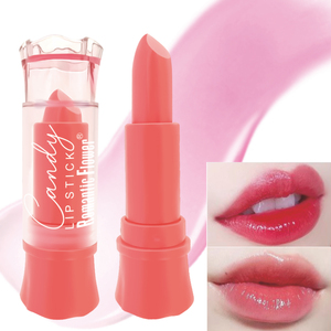 Vente en gros d'huile pour les lèvres personnalisée imperméable à l'eau à changement de couleur cristal hydratant transparent changement de couleur chaud rouge à lèvres - Product Image 1