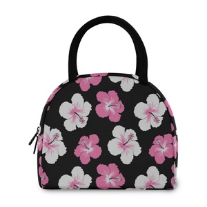 Sac à déjeuner pour enfants style hawaïen, sac isotherme imperméable en aluminium, sac à repas portable pour pique-nique - Product Image 2