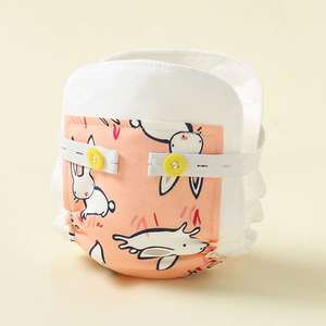 Popok Kain Bayi yang Dapat Digunakan Kembali, Berbahan Katun Quilted Tahan Air TPU, Dapat Disesuaikan, dan Dapat Dicuci - Product Image 5