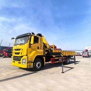 รถบรรทุกติดเครน ISUZU GIGA 8 ตัน 4x2 พร้อมเครนแบบ Knuckle Boom 4 ตัน ขายดีจากผู้ผลิตจีน - Product Image 2