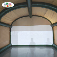 Tente de simulation de golf gonflable pour intérieur et extérieur - Housse gonflable pour entraînement de golf - Facile à installer