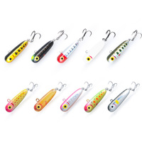 Leurre Micro Artificiel Dur en ABS 3.2g, Type Crayon, à Coulée Lente, pour Truite de Ruisseau, Poisson-Bouche de Cheval, Poisson-Bande Verte, Micro Leurre