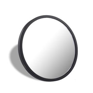 High End Black Mini <b>Round</b> Shape Luxury Black Color Customized Logo <b>Small</b> Makeup Pocket <b>Mirror</b> - Product Image 1
