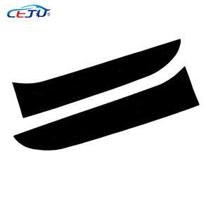 1 ensemble d'autocollants <span class=keywords><strong>de</strong></span> spoiler <span class=keywords><strong>de</strong></span> <span class=keywords><strong>toit</strong></span> arrière noir brillant, <span class=keywords><strong>garniture</strong></span> <span class=keywords><strong>de</strong></span> spoiler arrière, aileron arrière pour Volkswagen <span class=keywords><strong>Golf</strong></span> <span class=keywords><strong>6</strong></span> MK6 Variant Wagon - Product Image 3