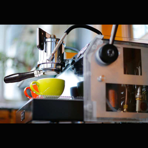 Moderna Cafetera Espresso Comercial de Acero Inoxidable EM-40 con Bomba Rotativa Totalmente Semiautomática para Cápsulas - Product Image 4