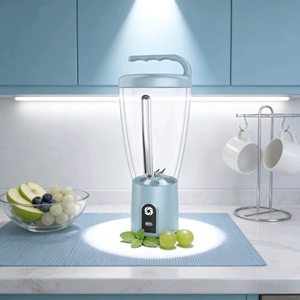 Blender personnel portable de 1000 ml rechargeable par USB - 6 lames, sans BPA pour les aliments pour bébés et les smoothies - Product Image 1
