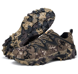 DF 2088 Verde Negro Marrón Protect Camel Zapatos Deportivos de Cuero Vacuno con Suela de Goma - Product Image 6