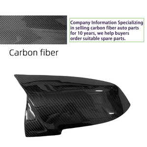กระจกมองหลังคาร์บอนไฟเบอร์ทรง an Style สำหรับรถยนต์ BMW ซีรีส์ 4 รุ่น F32 Coupe / F33 Convertible / F36 ปี 2013-2019 - Product Image 5
