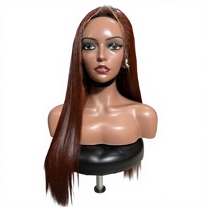 Peluca de Cabello Humano Remy Lujosa Gris Plateado Doble Trama Larga y Lisa Vietnamita al por Mayor - Product Image 4