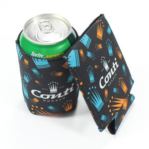 Groothandel Custom Logo Geïsoleerde Drankhouder Neopreen Bier Kan Koozee Inklapbare Kan Koeler Voor Feest - Product Image 5