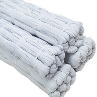 Bande Élastique Tressée Haute Élastique Cordon Élastique Plat Corde Élastique pour la Couture de la Ceinture