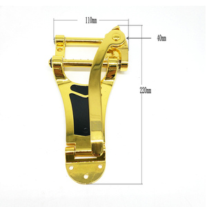 กีตาร์เทโมโล vibrato LP สีทองมีโครงแบบกลวงสำหรับกีตาร์ LP - Product Image 5