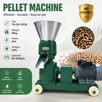 Machine à granulés Machine à granulés de bois pour alimentation animale Machines de traitement des aliments pour animaux granulateur
