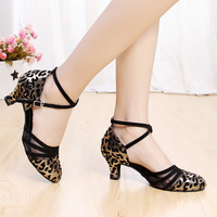 Chaussures modernes pour filles danse femmes chaussures de danse latine dames salle de bal Tango fermé Salsa chaussures de pratique