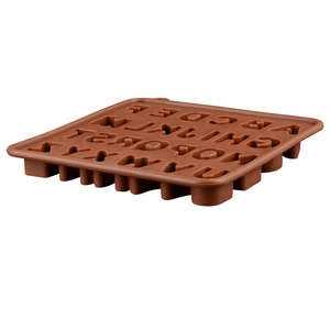 Utensilios de cocina para hornear pasteles, 26 letras en inglés, molde de silicona no tóxico para pastel de Chocolate, gran oferta - Product Image 4