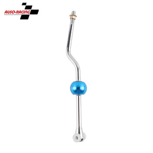 Palanca de cambios corta de aluminio Auso-Racing M10X1.25 azul para Peugeot 206 99-00 - Product Image 1
