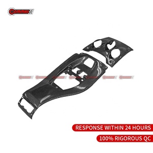 Pièces intérieures de voiture de haute qualité en fibre de carbone sèche, style OEM, panneau de commande central pour Ferrari 458, kit intérieur - Product Image 5