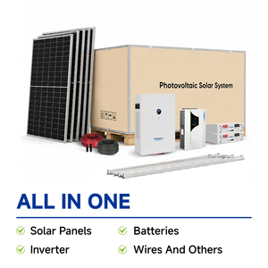 Sistema Solare Completo Off-Grid da 6,5kW 10,24kWh con Batteria al Litio per Casa, Direttamente dalla Fabbrica - Product Image 2