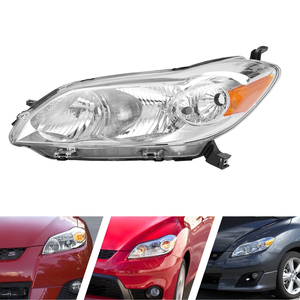Accessoires de voiture Body Fit Front Position Lamp Halogen Head Lamp Automobile Headlight Head Light pour <span class=keywords><strong>TOYOTA</strong></span> <span class=keywords><strong>MATRIX</strong></span> 2009-2010 - Product Image 3