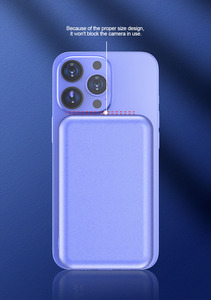 แบตเตอรี่สำรองแบบแม่เหล็กไร้สาย ความจุ 10000mAh กำลังไฟ 20W แบตเตอรี่ลิเธียมโพลิเมอร์ - Product Image 4