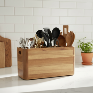 Classic Wooden Rectangular Dustproof Folding Multi-functional <b>Clothing</b> <b>Storage</b> Box with Jewelry <b>Storage</b>, Capacity 10-20 Liters - Product Image 4