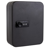 Armoire murale en métal à bas prix pour le rangement des clés avec serrure à code à 3 chiffres pour les agences immobilières, gestion des clés de voiture