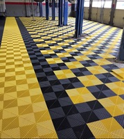 Dalles de sol emboîtables en PP pour garage de villa intérieur, système de clic, imperméables, amovibles, tapis de protection automobile