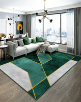 Tapis et carpettes personnalisés en gros d'usine, imprimés numériquement en 3D, design moderne populaire, tapis de salon, tapis de sol de chambre à coucher