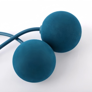 Pelota <span class=keywords><strong>de</strong></span> saltar ajustable <span class=keywords><strong>de</strong></span> Material <span class=keywords><strong>de</strong></span> PP y PVC, logotipo personalizado, combo <span class=keywords><strong>de</strong></span> <span class=keywords><strong>cuerda</strong></span> <span class=keywords><strong>de</strong></span> saltar Unisex duradero para gimnasio en casa, Fitness, entrenamiento cardiovascular - Product Image 2