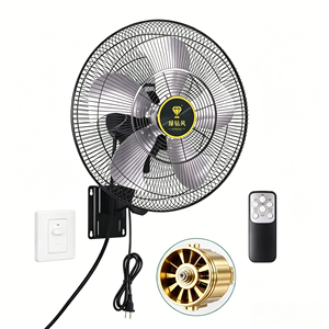 Industrial <b>Wall</b> Mount <b>Fan</b> All Copper Motor Double Silent <b>Remote</b> <b>Control</b> CCC Certified Bldc <b>Ceiling</b> <b>Fan</b> Bldc - Product Image 4