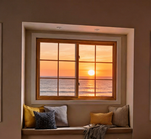 Ventanas de Aluminio con Rotura de Puente Térmico Modernas y Personalizadas Zekin, Certificadas AS2047, Estrechas, Impermeables, de Aleación de Aluminio Comercial - Product Image 1