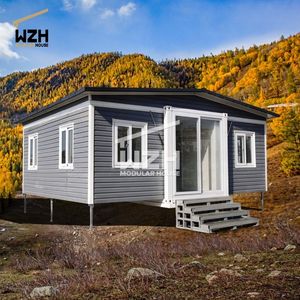 20ft יוקרה נייד מודולרי פלדה להרחבה בית 1-4 חדר שינה ידידותי לסביבה בניין משרדים - Product Image 3
