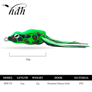 เหยื่อปลอมพีวีซีแบบก<span class=keywords><strong>ล</strong></span>วงตะขอคู่12g 55mm น้ำจืดน้ำจืดน้ำจืดน้ำจืดกบหัวงูพ<span class=keywords><strong>ล</strong></span>าสติก - Product Image 3