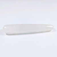 HUIYING – Nouvelle baguette vibrante en quartz rose, réaliste et colorée, pour femmes – Vente en gros de godemichés en cristal