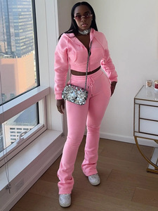 Conjuntos de Ropa de Viaje al por Mayor para Mujer: Sudadera <span class=keywords><strong>con</strong></span> <span class=keywords><strong>Capucha</strong></span> y Pantalones de Chándal, Conjunto de Sudadera, Conjunto de Loungewear Rosa Sheining, Conjunto de Yoga Aloes - Product Image 1