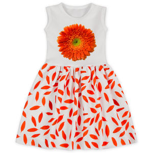 Robe d'été sans manches pour bébé fille, personnalisable avec impression numérique, idéale pour les fêtes et anniversaires - Product Image 3