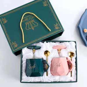 Set Regalo <span class=keywords><strong>di</strong></span> Tazze per Ufficio e Casa, Kit Confezione Regalo per <span class=keywords><strong>San</strong></span> <span class=keywords><strong>Valentino</strong></span> e Festività per Coppie - Product Image 4