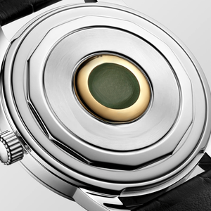 Reloj Mecánico Automático de Estilo Clásico con Correa de Cuero con Textura de Cocodrilo para Hombre, para Negocios, Eventos Formales, Uso Diario, Longinesing - Product Image 5