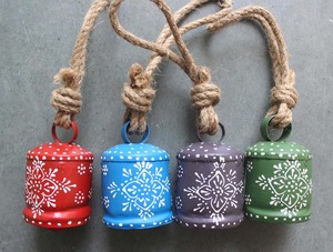 Carillons à vent en métal peints à la main, best-sellers, avec corde en jute, pour la décoration de la maison, du jardin, de la porte et des murs, en vente - Product Image 6