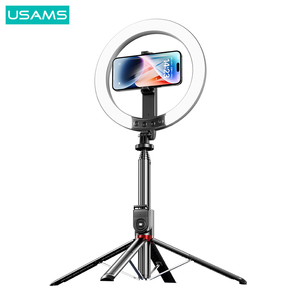 USAMS ZB323 Support de diffusion en direct personnalisé de 10 pouces, éclairage pour la photographie, lumière selfie, TikTok, vidéo en direct, lumière d'appoint, anneau lumineux LED de 10 pouces - Product Image 2