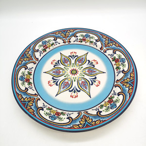 Vajilla de Cerámica Mexicana Rústica con Calcomanías de Porcelana, Vajilla de Hueso de China de 16 Piezas, Juego de Vajilla de Lujo - Product Image 4