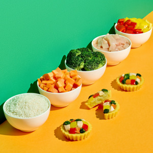 ขนมสัตว์เลี้ยงแสนอร่อยแบบใหม่สำหรับงานฉลองสิริราชสมบัติของสุนัขขนาดเล็กขนมทาร์ตที่มีวิตามินสูงพร้อมผักอกไก่ - Product Image 3